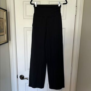 Lululemon athletica Black Wide-Leg Pants